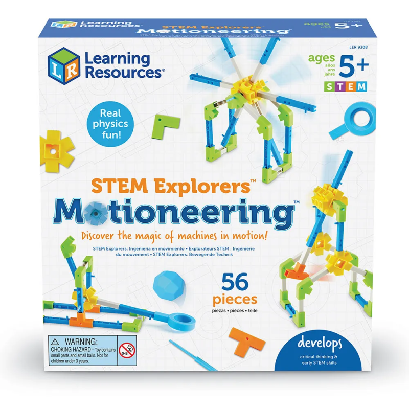 Learning Resources STEM™ Motioneering™ - mechanika| chytré hračky KINT