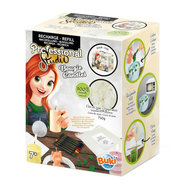 Náhradní sójový vosk pro svíčky | Hračky KINT