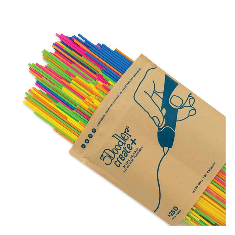 Náplně pro 3Doodler Create+ a Pro+, PLA, 250ks | Kreativní Hračky KINT