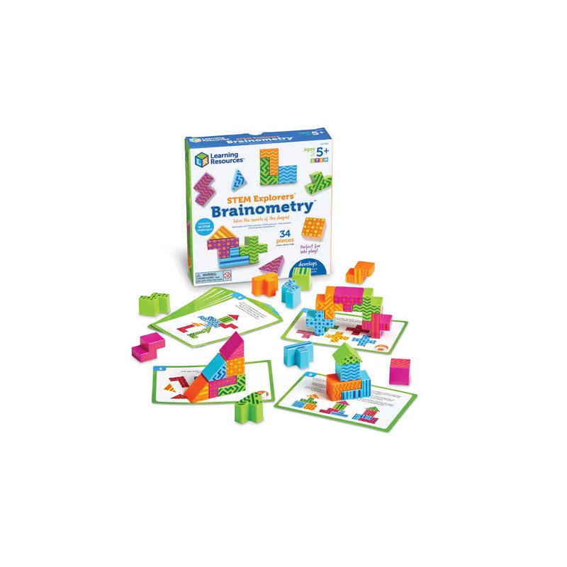 STEM hádanky: Trénujte mozek a řešte logické úkoly| Hračky KINT